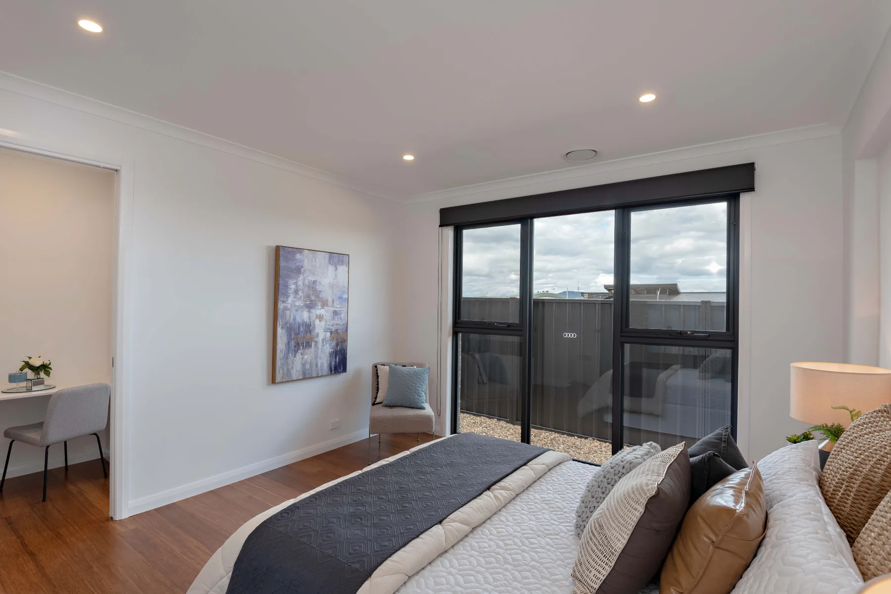 Trask Street Coombs master bedroom